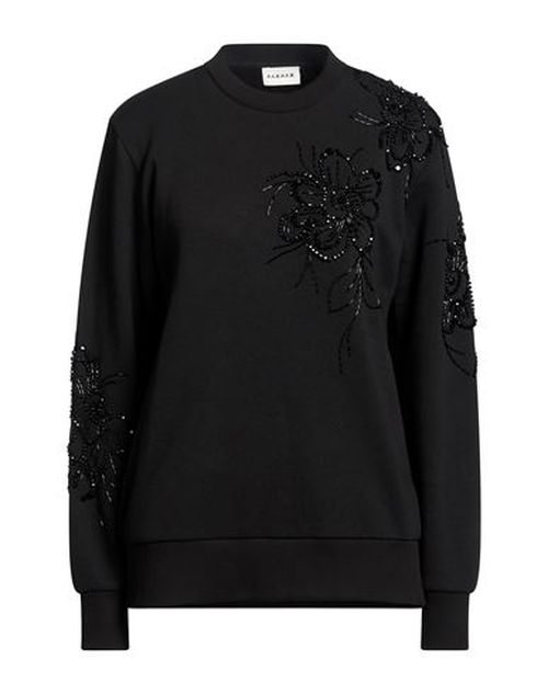 P. a.r. o.s. h. Woman Sweatshirt Black Size S Cotton
