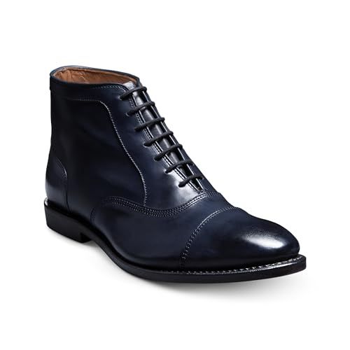 Allen Edmonds Men's Park Boot Oxford Boot Navy Leather