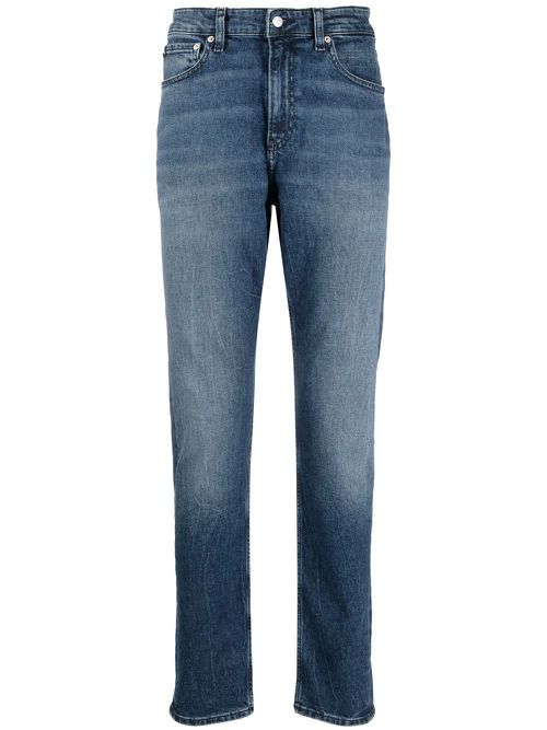 Straight-leg denim jeans - Blue