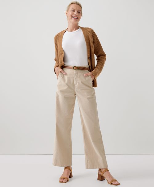 Women's Sandshell Modern Corduroy Wide Leg Pant