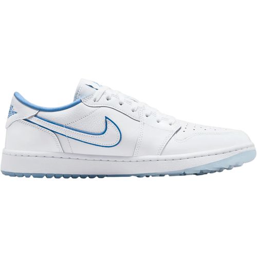 Nike Golf Nike Golf Golfschuhe Air Jordan 1 Low G, weiß/silber/blau