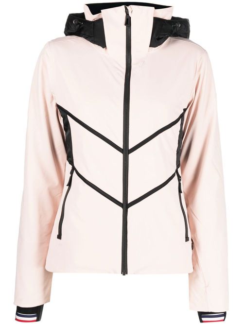 React zip-up ski jacket - Pink