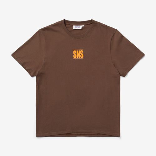 SNS | Weight Tee - BROWN - unisex
