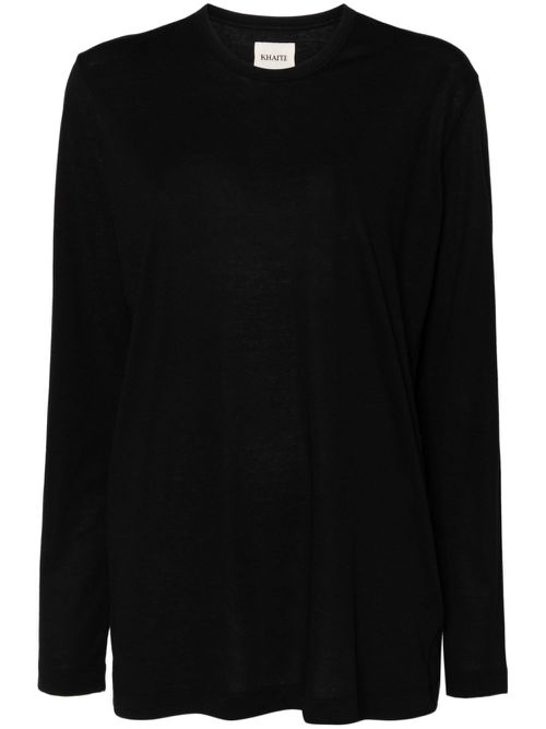 Long-sleeved T-shirt - Black