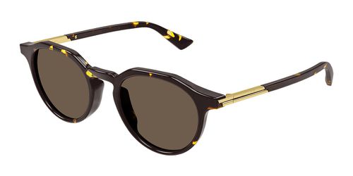 Bottega Veneta BV1260S 001 Men's Sunglasses Black Size 49