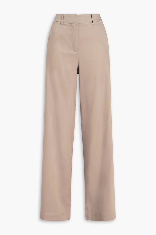 TENCEL™-blend wide-leg pants