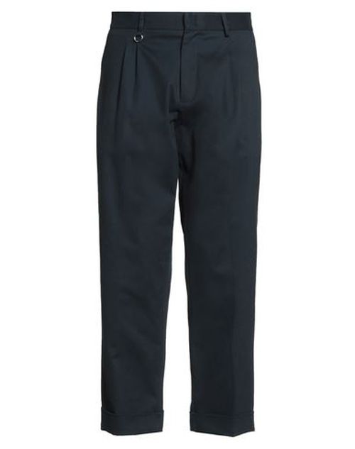 Man Pants Midnight blue Size 33 Cotton, Elastane