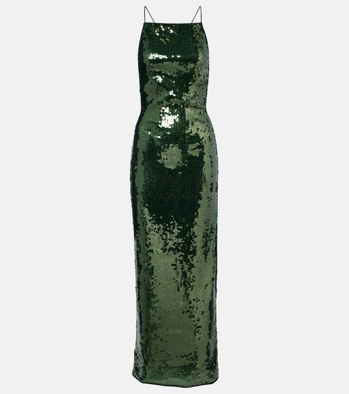 Oséree Marylin sequined maxi dress