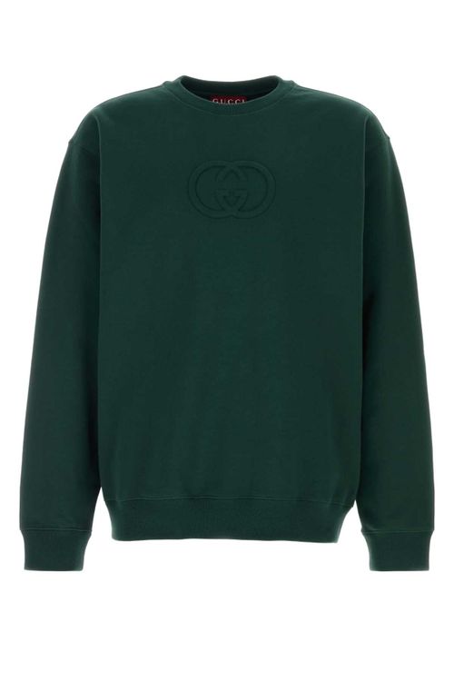 Cotton Sweatshirt — Green