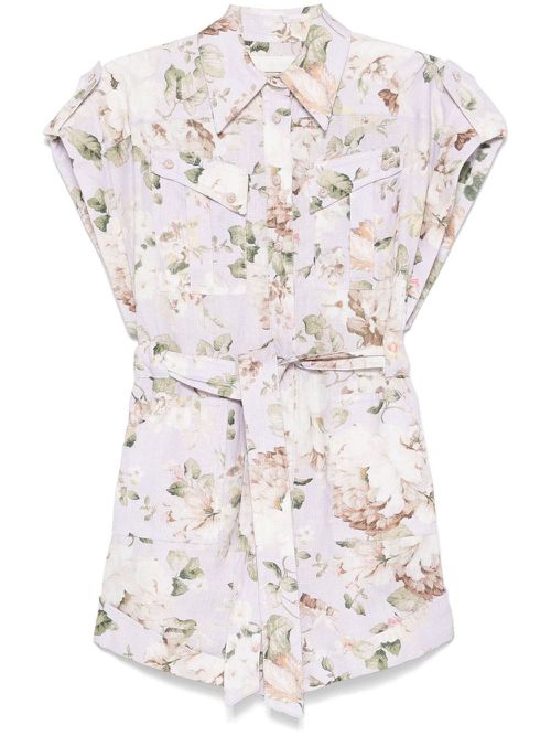 Acacia playsuit - Purple