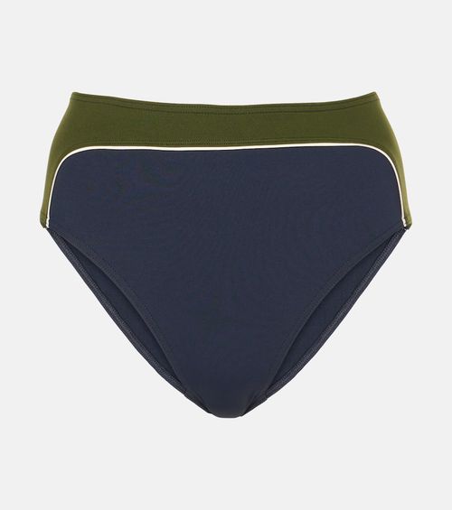 Colorblocked bikini bottoms