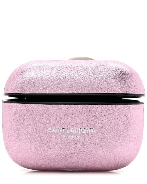New Azalea Calfskin Leather Paris AirPods Pro Holder (Authentic  Pre-Loved)