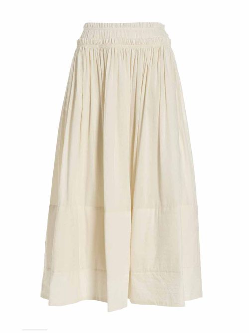 Rouched Waist Skirt