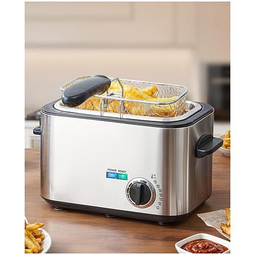 Cuisine Electric 1.2L / 4.8 Cup Oil Capacity Deep Fryer