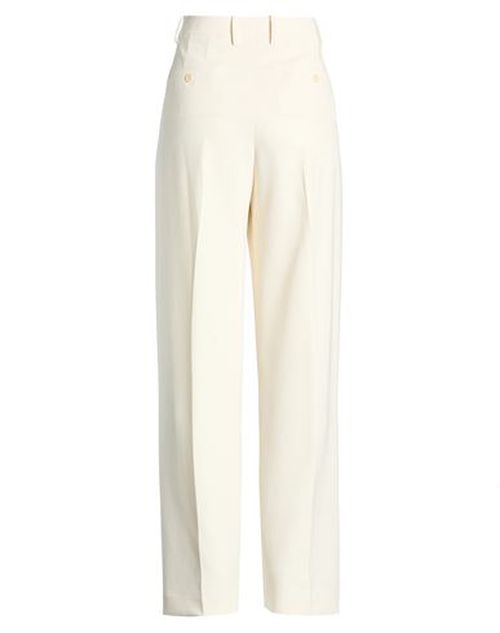 Woman Pants Ivory Size 4 Triacetate, Polyester