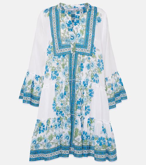 Juliet Dunn Floral cotton maxi dress