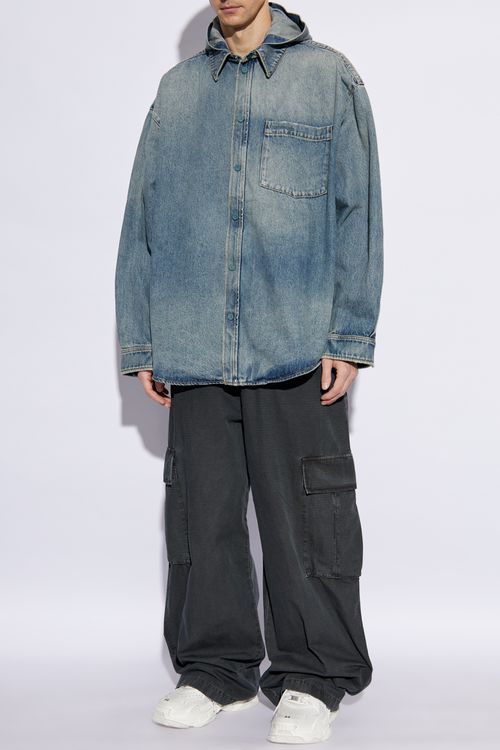 Denim Shirt, Men's, Blue