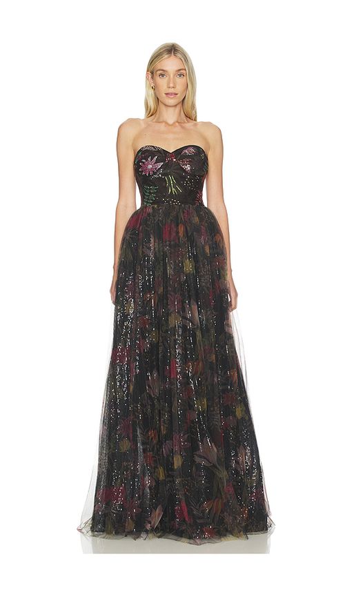 AFEW Rahul Mishra Rahul Mishra Plantopia Gown in Multi. L also in M, S