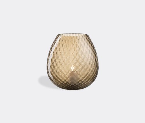 'macramé' Candle Holder, Extra Large, Brown