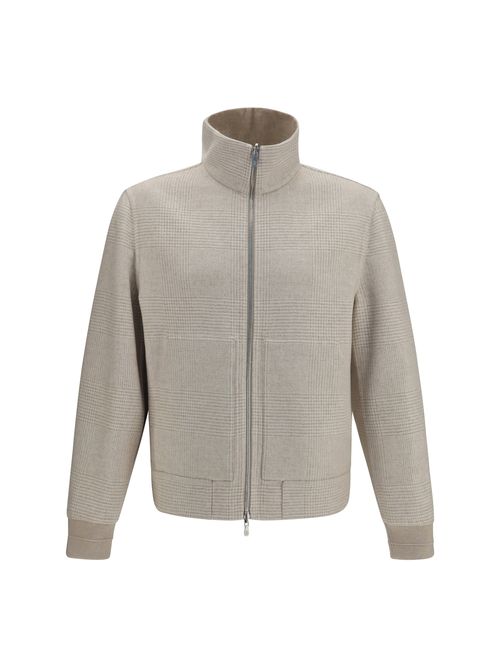 Double-Face Cashmere Jacket — Beige