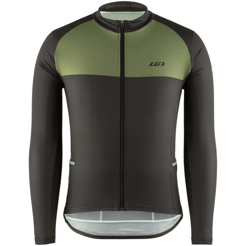 Garnotte Long Sleeve Jersey - Black Mayflygreen 9LT