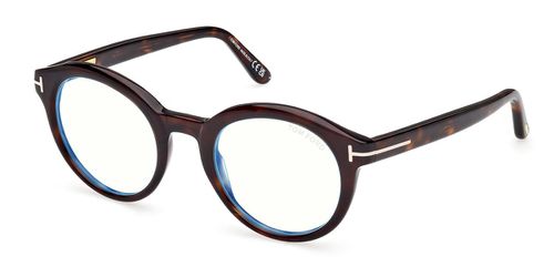 Tom Ford FT6061-B Blue-Light Block 052 Men's Eyeglasses Tortoiseshell Size 50 - Blue Light Block Available