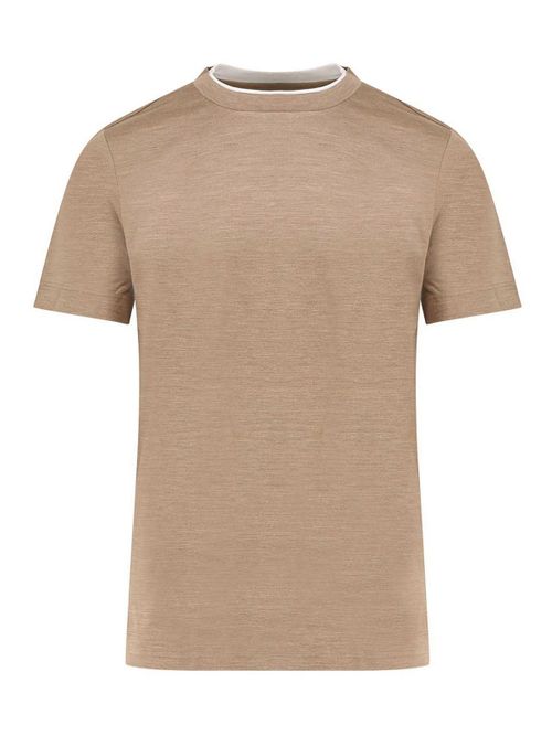 Cotton and silk T-Shirt