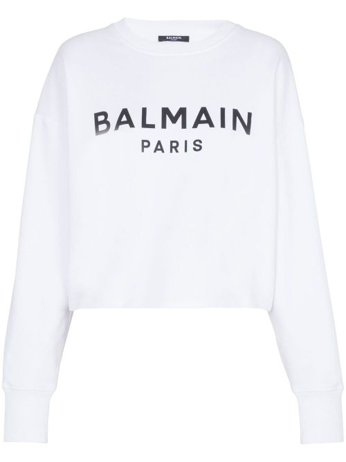 Logo-print cotton sweatshirt