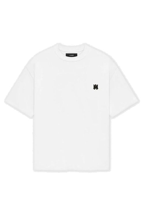 Amiri MA Logo kater Oversized T-hirt in White - White