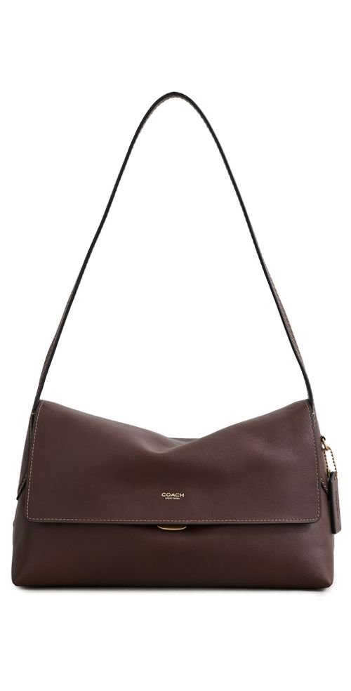 Natural Grain Leather Chelsea Shoulder Bag B4/Maple One Size