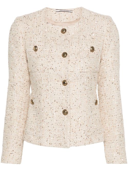 Beverly tweed jacket - Neutrals