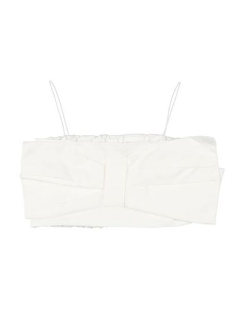 Kid Girl Top White Size 12 Cotton, Elastane