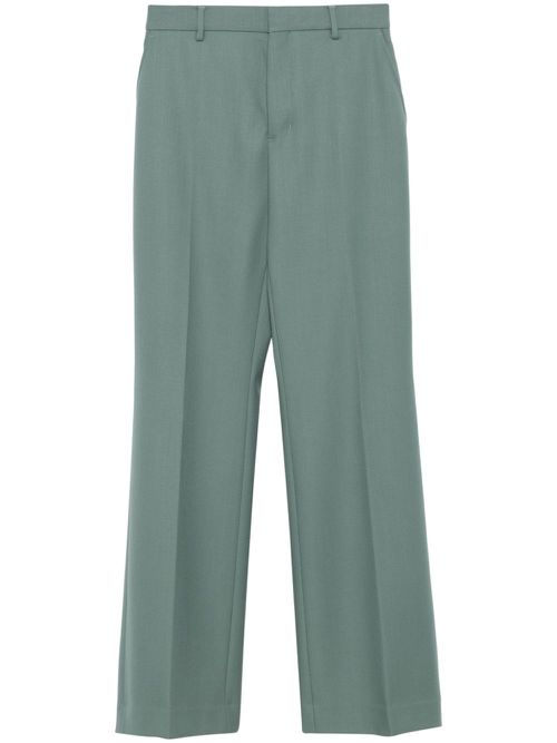 Flared trousers - Green