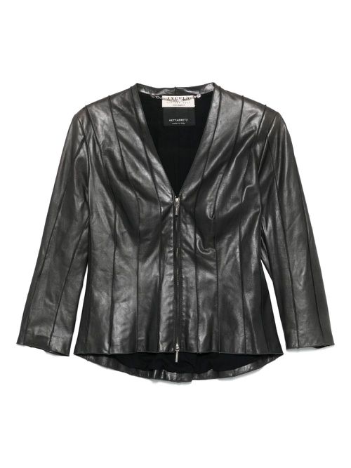 A.N.G.E.L.O. Vintage Cult 2000s pre-owned leather jacket - Grey