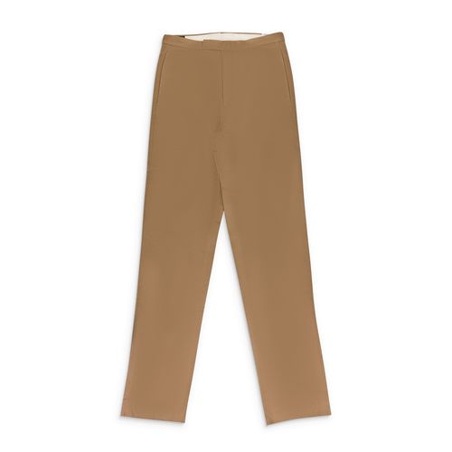 BEIGE CAMEL SUIT PANTS