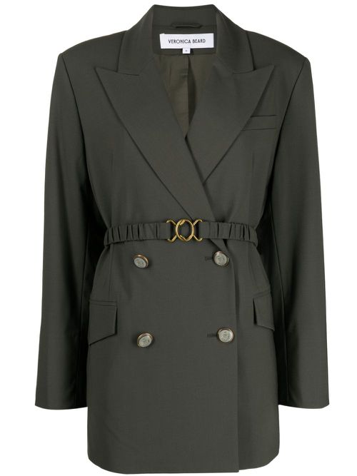 Hutchinson double-breasted trench coat - Green