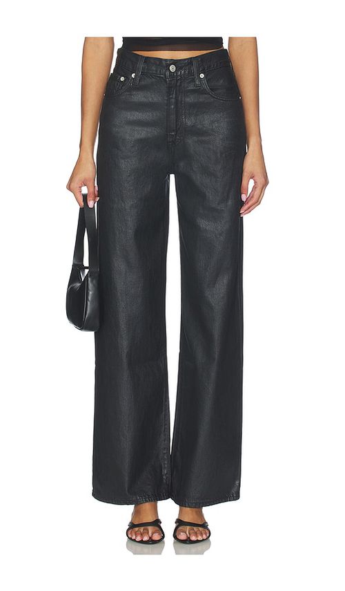 LEVI'S Ribcage Wide Leg Jeans in Black. 24. Also , 26, 27, 28, 29, 30