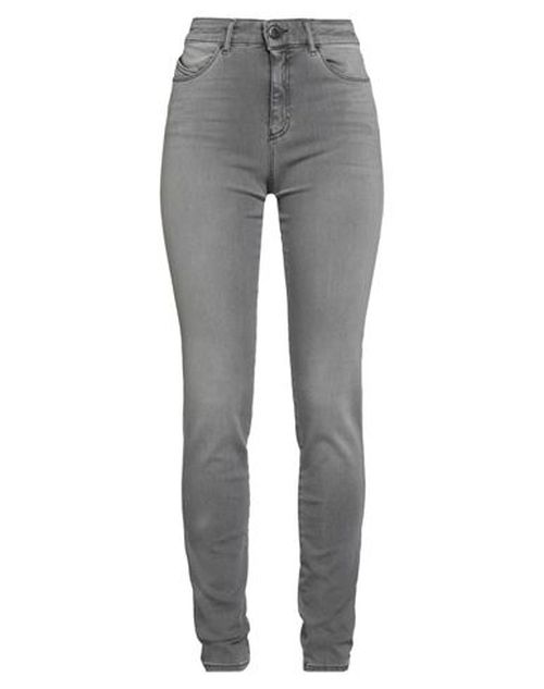 Woman Jeans Grey Size 28 Cotton, Lyocell, Elastomultiester, Elastane