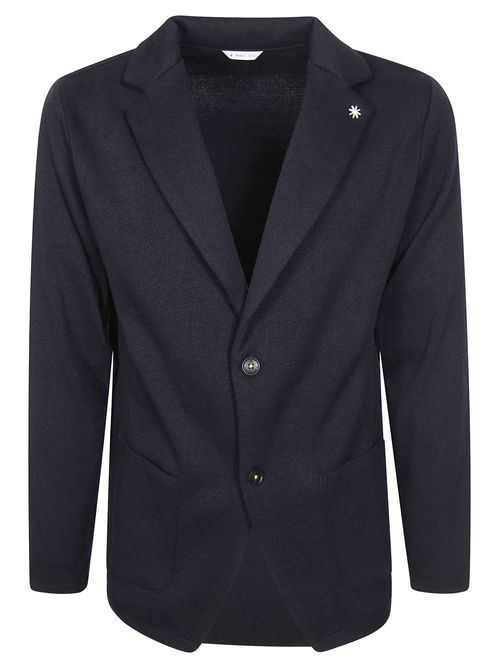 Patch-pocket Cardigan