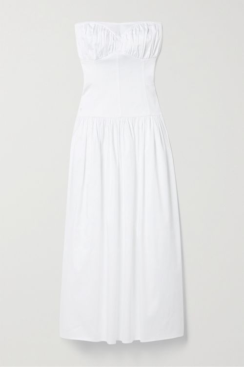 Tove | Africa gathered maxi dress | Realry