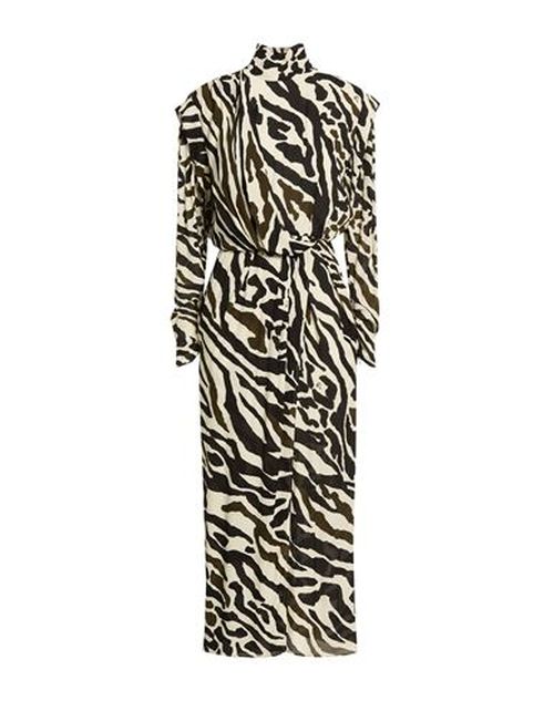 Woman Maxi dress Ivory Size 8 Viscose