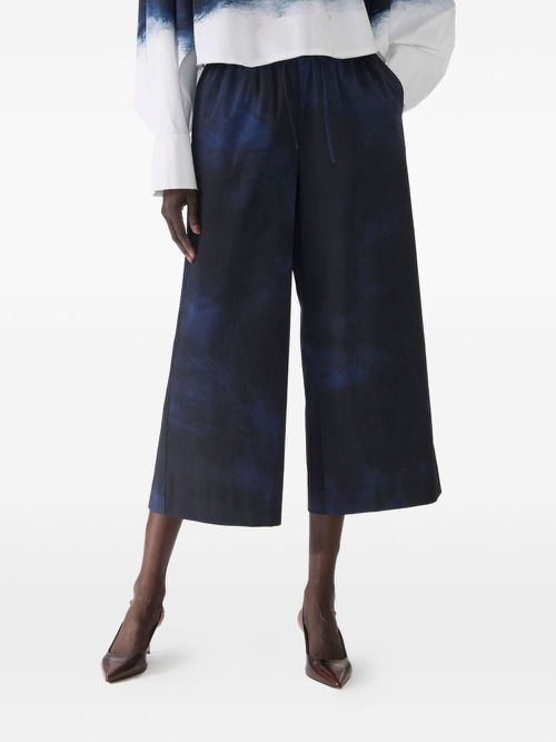 Tie-dye trousers - Blue