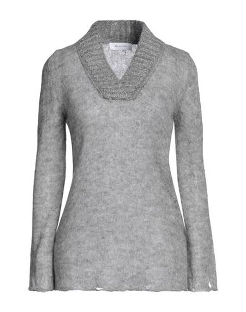 Aglini Woman Sweater Grey Size 6 Mohair wool, Polyamide, Wool, Textile fibers