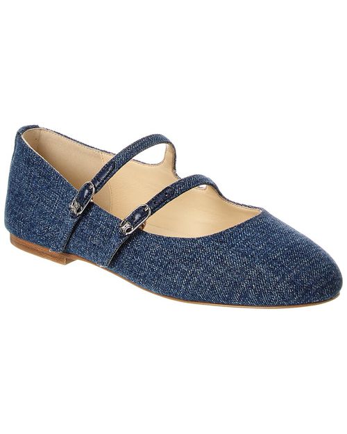 Les Ballerinas Denim Flat