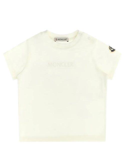Short Sleeve T-Shirt With Embroidered Logo And Patch