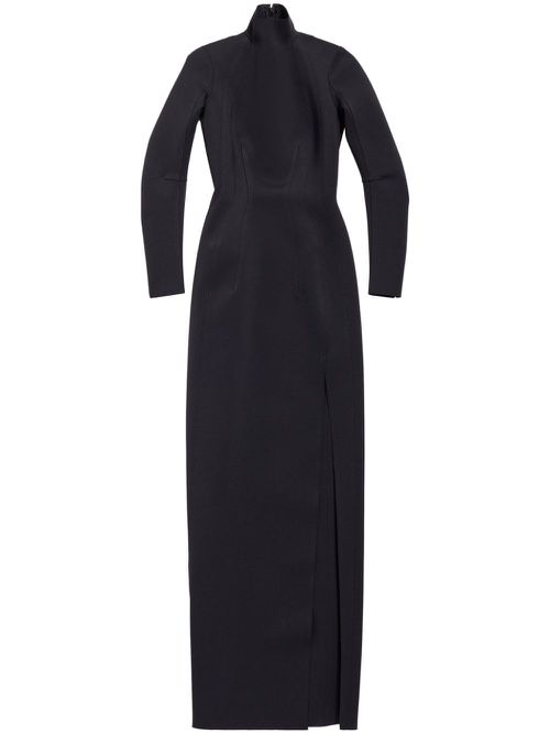 Fitted gown - Black