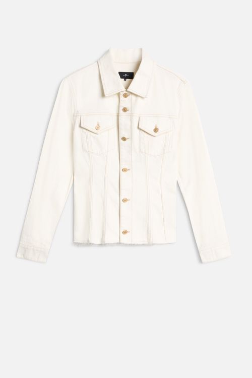 CINCHED TRUCKER JACKET in MANKIND Milkyway