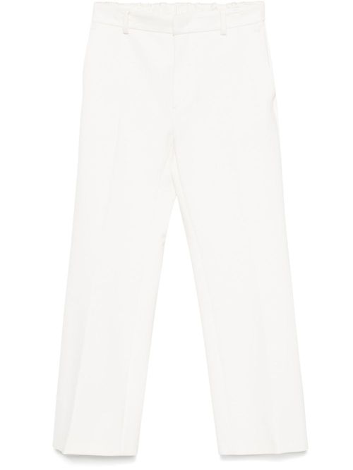 Crepe trousers - White