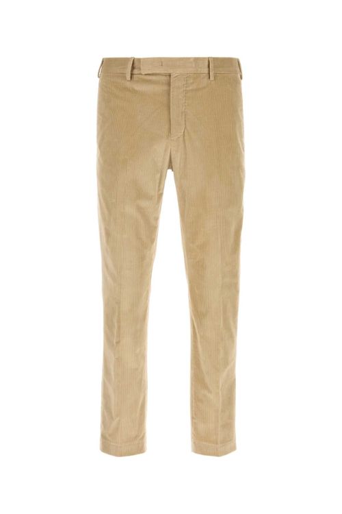 Flat Trousers — Beige