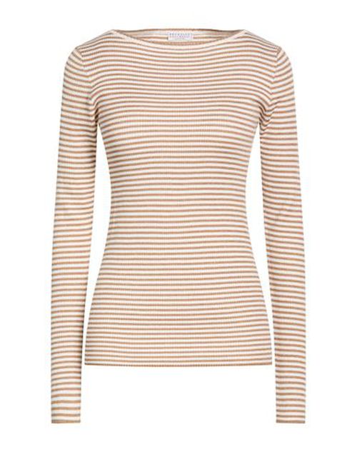 Woman Sweater Sand Size L Cashmere, Silk